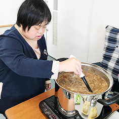 ハヤシライス作り
