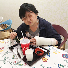 つくし班食事風景
